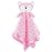 Pro Goleem Loveys for Babies - Soft Security Blanket Baby Snuggle Toy Newborn Stuffed Animals Baby Gifts for Girls, Pink Fox 16 Inch