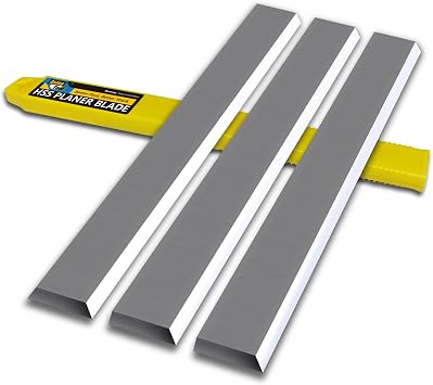 6 Inch HSS Jointer Planer Knives Blades for Grizzly 6", 6 x 1 x 1/8 Ihches 3pcs