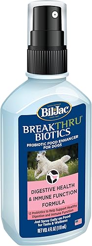 Miniatura 1 de Bil-Jac Breakthru Biotics - Suplemento probiótico para perros, paquete de 1, apoyo de salud digestiva premium para mascotas, potenciador de