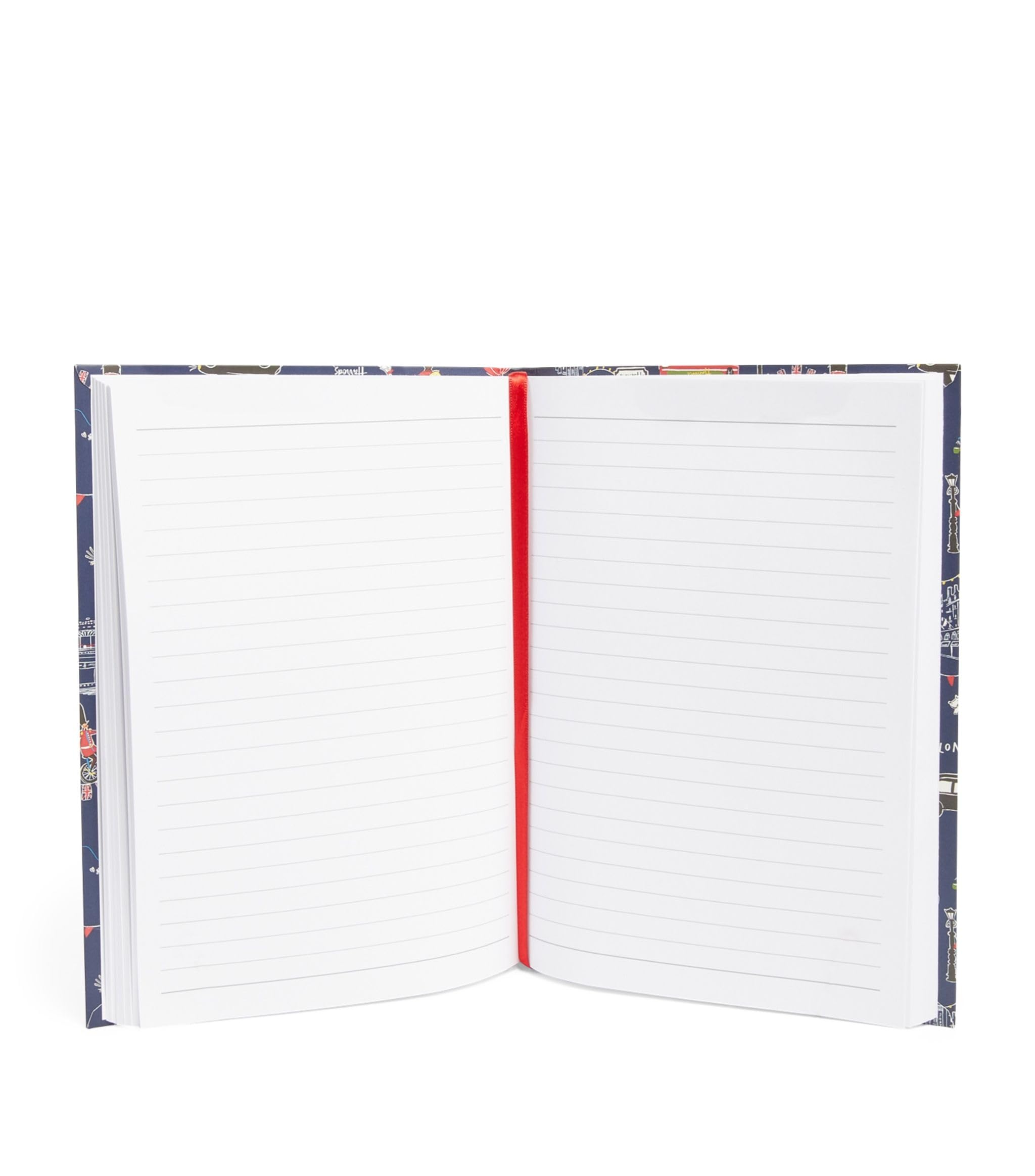 Harrods London Knightbridge A5 Notebook, Navy, 21.5 x 16cm - Image 3