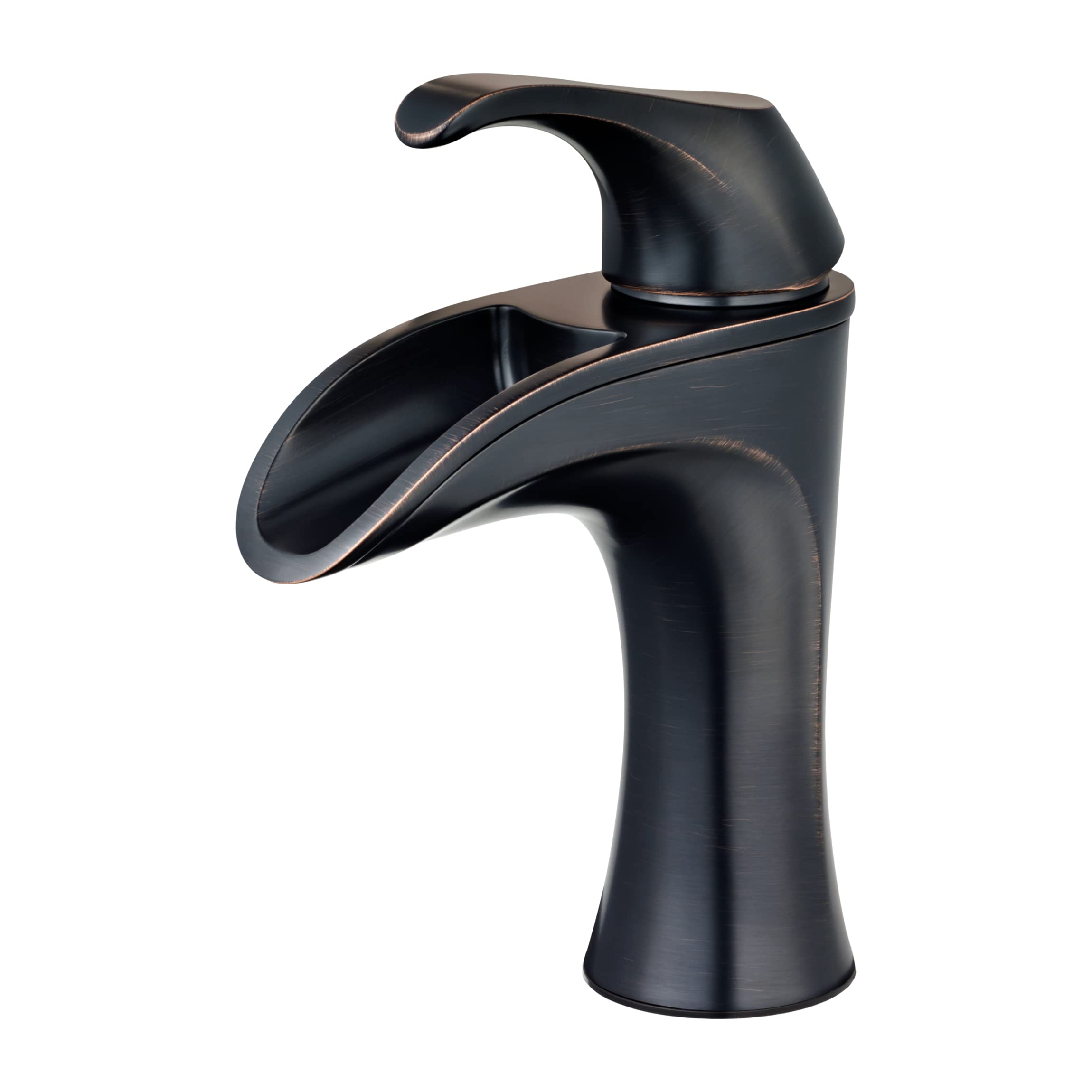Pfister Brea LF042BRYY Robinet de lavabo de salle de bain à commande unique, 1 trou, finition bronze toscane