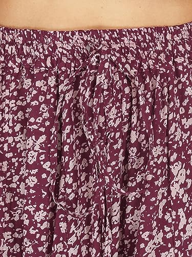 Image of Sttoffa Cotton Printed Women Wear Maxi Long Skirt 40 inch inch Full Length
