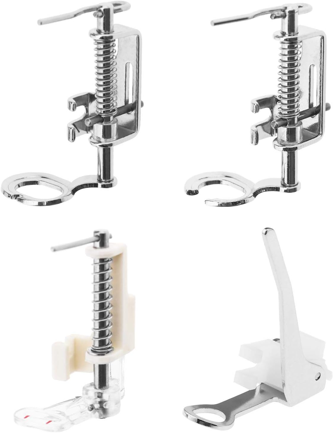 Create ideaLow Shank Free Motion Presser Foot Set, Darning Embroidery for Household Multi-Function Sewing Machine