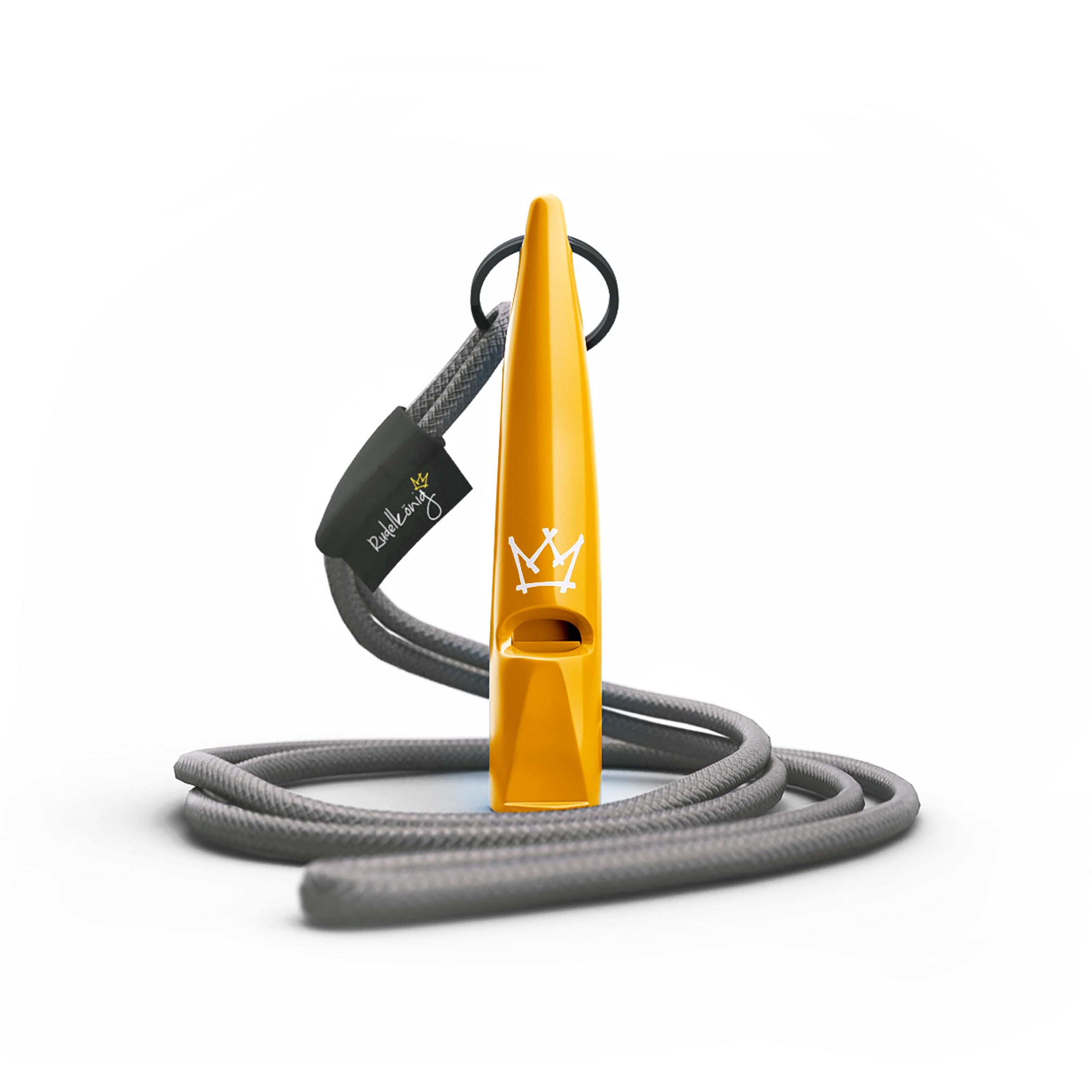 Rudelkönig Dog whistle with whistle strap - Professional training whistle with standardized frequency - Ideal for dog training