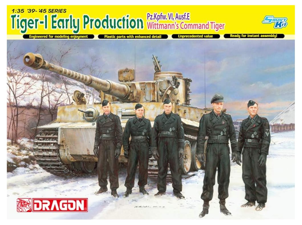 Amazon | ドラゴン 1/35 第二次世界大戦 ドイツ軍 ティーガーI 初期  