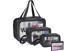 YuanCheng 4-Piece Travel Wash Bag Set