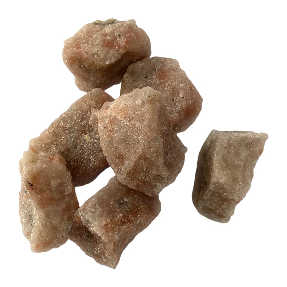 VIE Naturals Raw Rough Cut Crystals Pack, 1kg, Sunstone, One