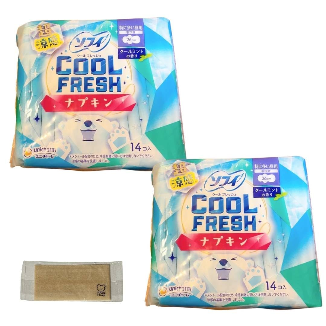Amazon | 【涼感ナプキン 2個セット】COOL FRESH クールフレッシュ ソ