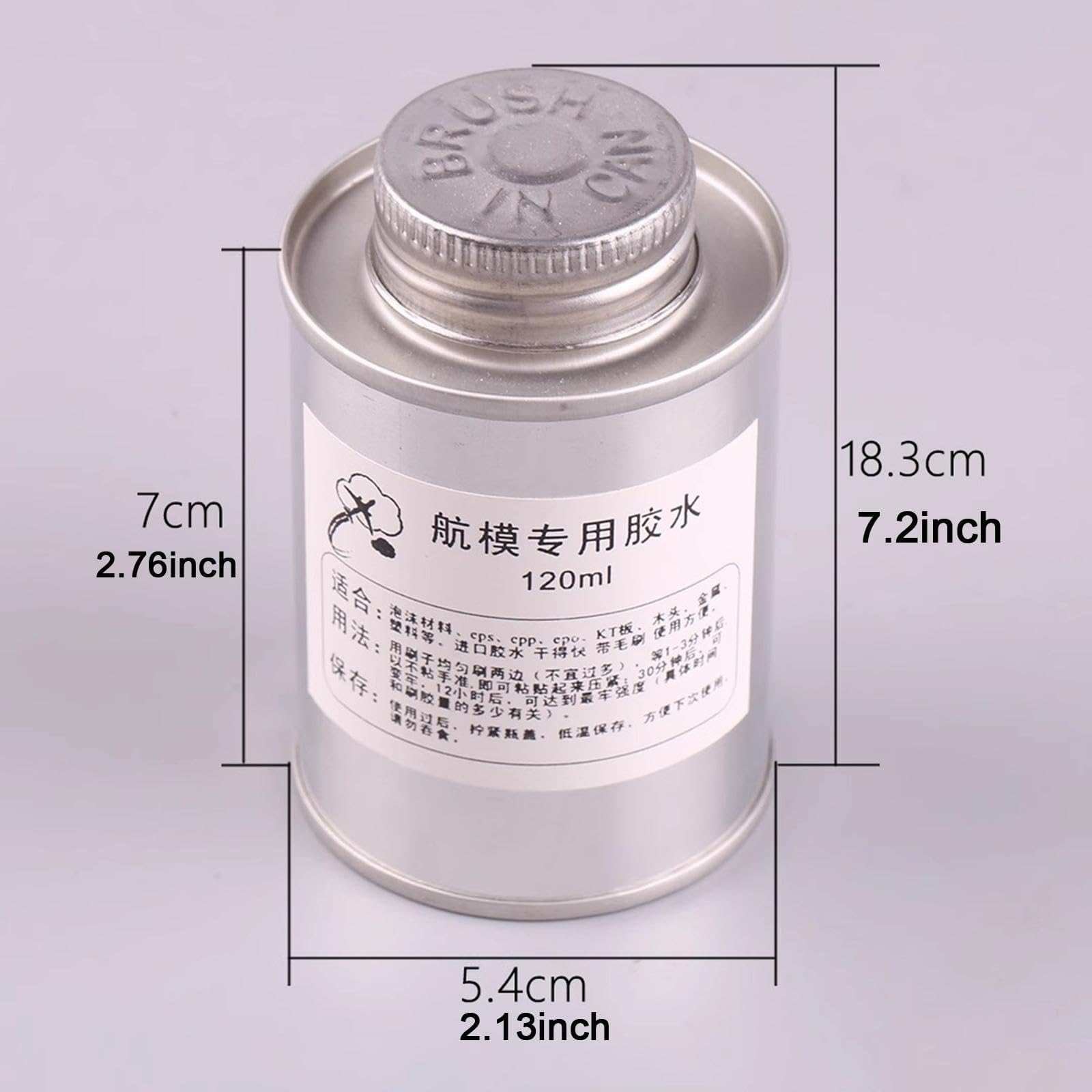 Tachiuwa 4X Model Airplane Foam Glue 120ml Easy to Use Multifunctional Repair Glue