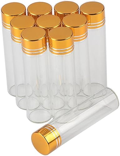 Miniatura 1 de Botellas de vidrio pequeñas transparentes transparentes de 0.2 fl oz con tapa de rosca, mini frascos pequeños, mini botella de deseos lindos, tapa