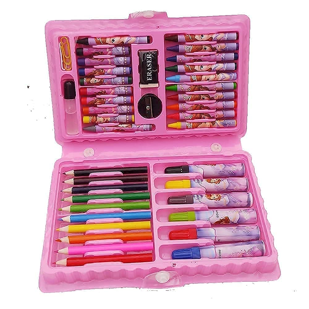 PULSBERY Kids Multicolor Color Pencil, Crayons, Water Color, Sketch Pens Set