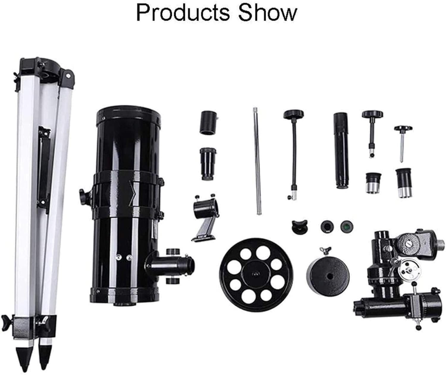 High Power 700mm Refractor Telescope for Adults & Kids, Portable Astronomy Telescope with Stainless Steel Tripod, 360° Rotating Mount, Ideal for Stargazing, Bird Watching, and Nature Study