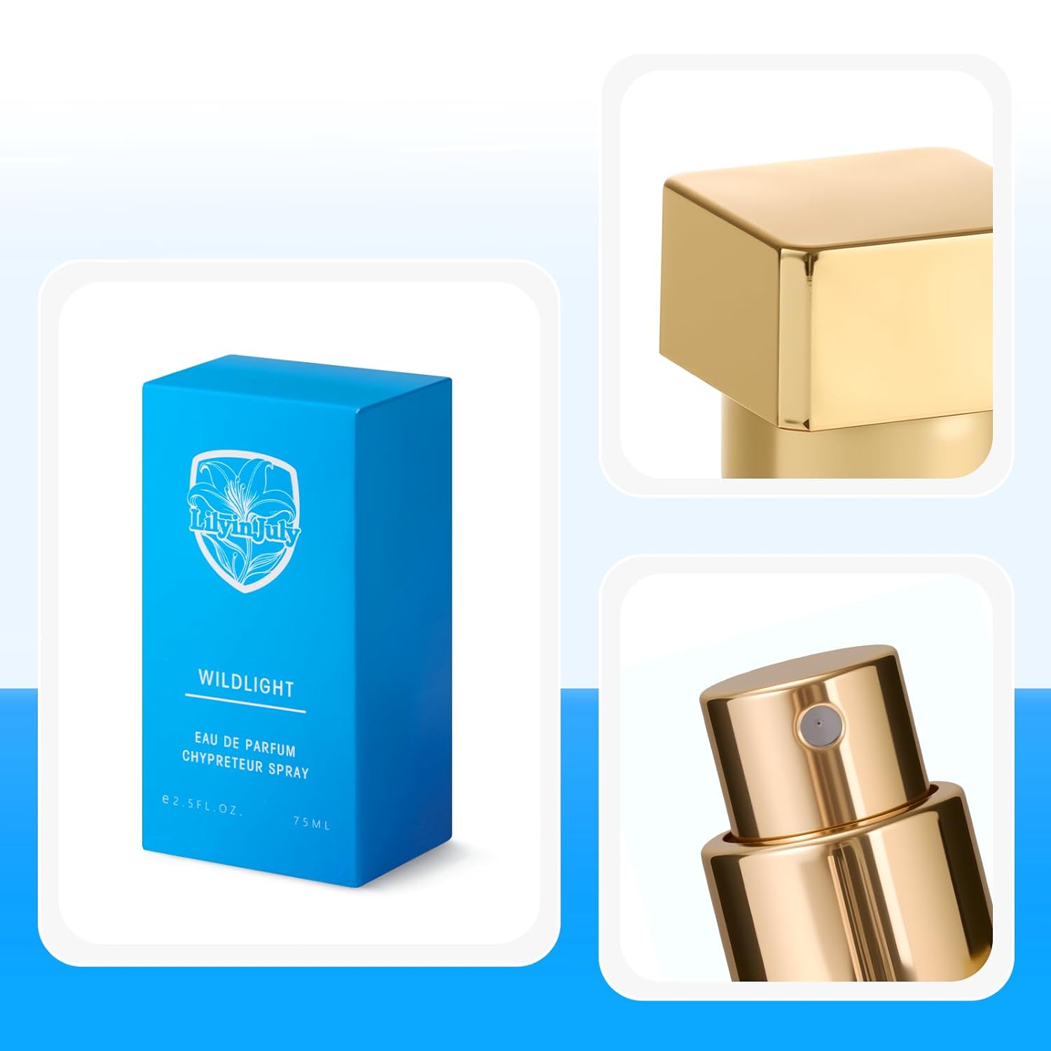 Wild Light Eau de Toilette – Clean Citrus Perfume, Orange Bergamot Lemon with Soft Vanilla Musk, Light & Fresh Summer EDT, 2.5 fl oz /75ml - Image 6