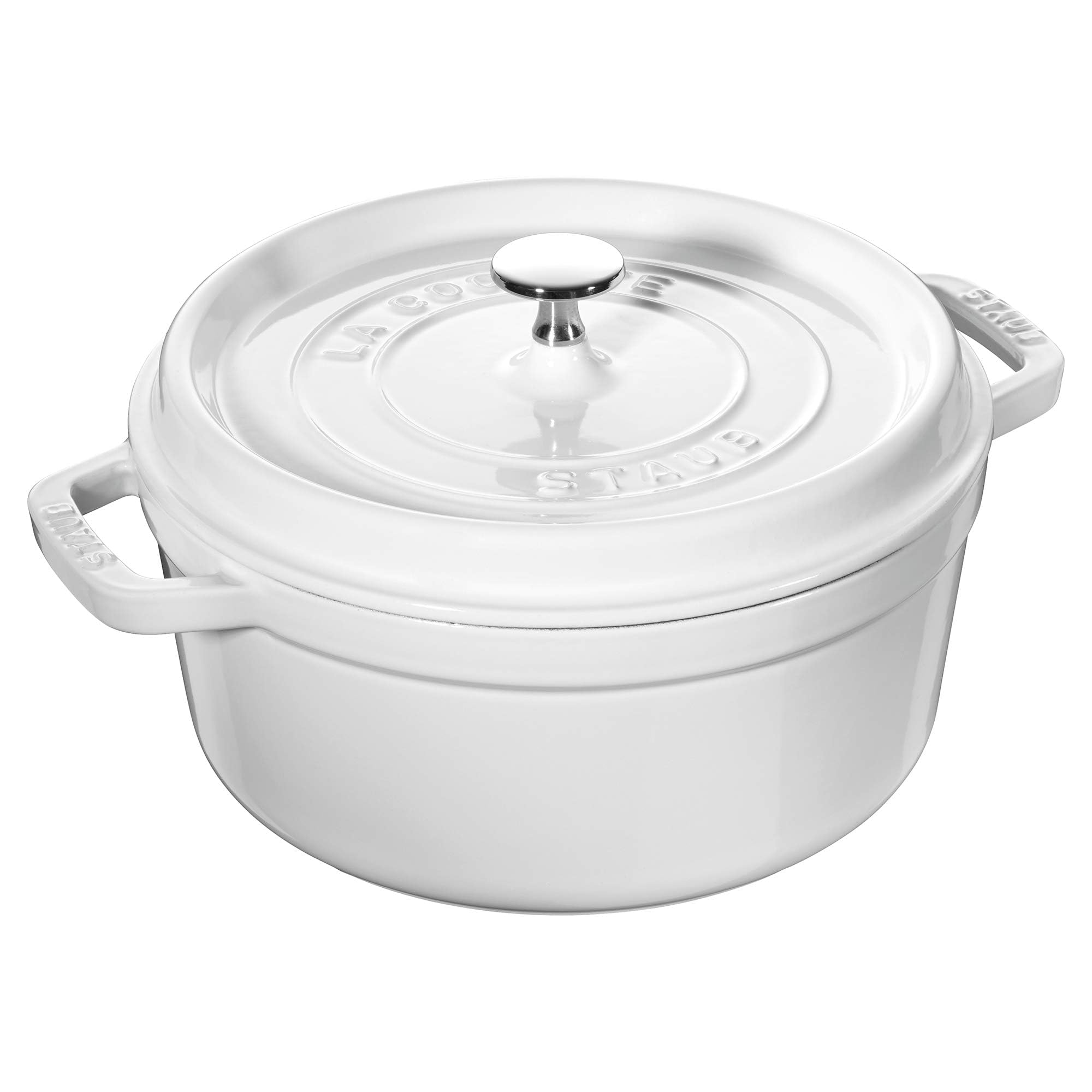 Amazon.com: STAUB Cast Iron Dutch Oven 4-qt Round Cocotte, Made in