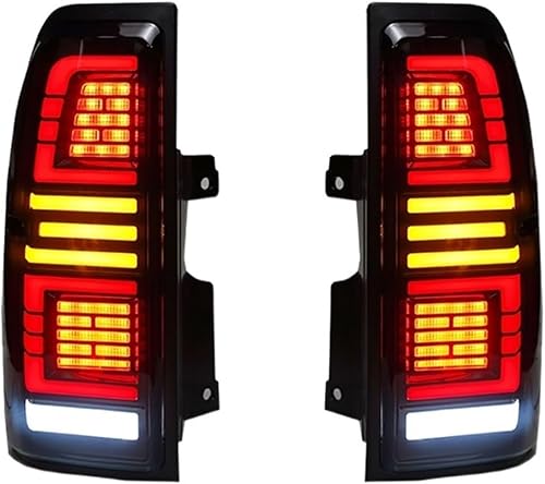 Luces traseras LED mejoradas para automóvil, luces traseras LED modificadas, luces traseras de freno, luz de estacionamiento compatible con Prado