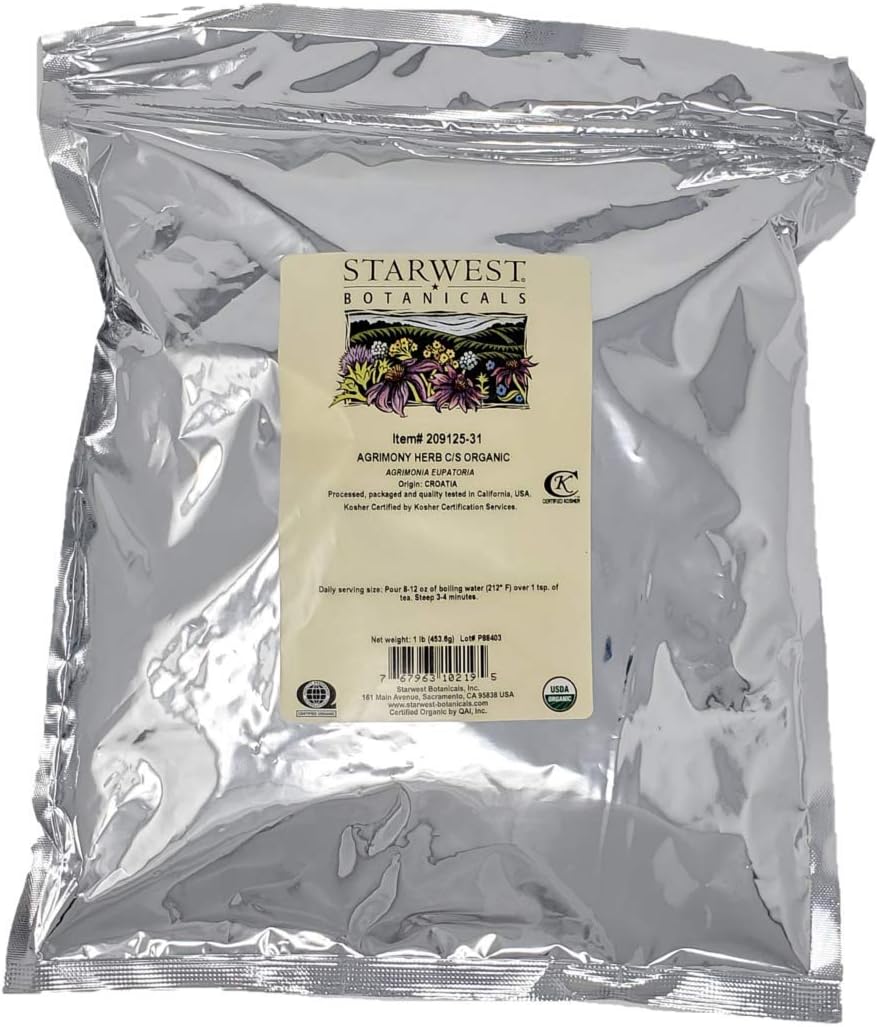 Organic Agrimony Herb C/SUSDA Organic