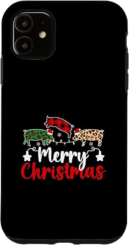 Miniatura 10 de iPhone 12 mini Pig Xmas Party Pig Owner Pig Lover Christmas Case