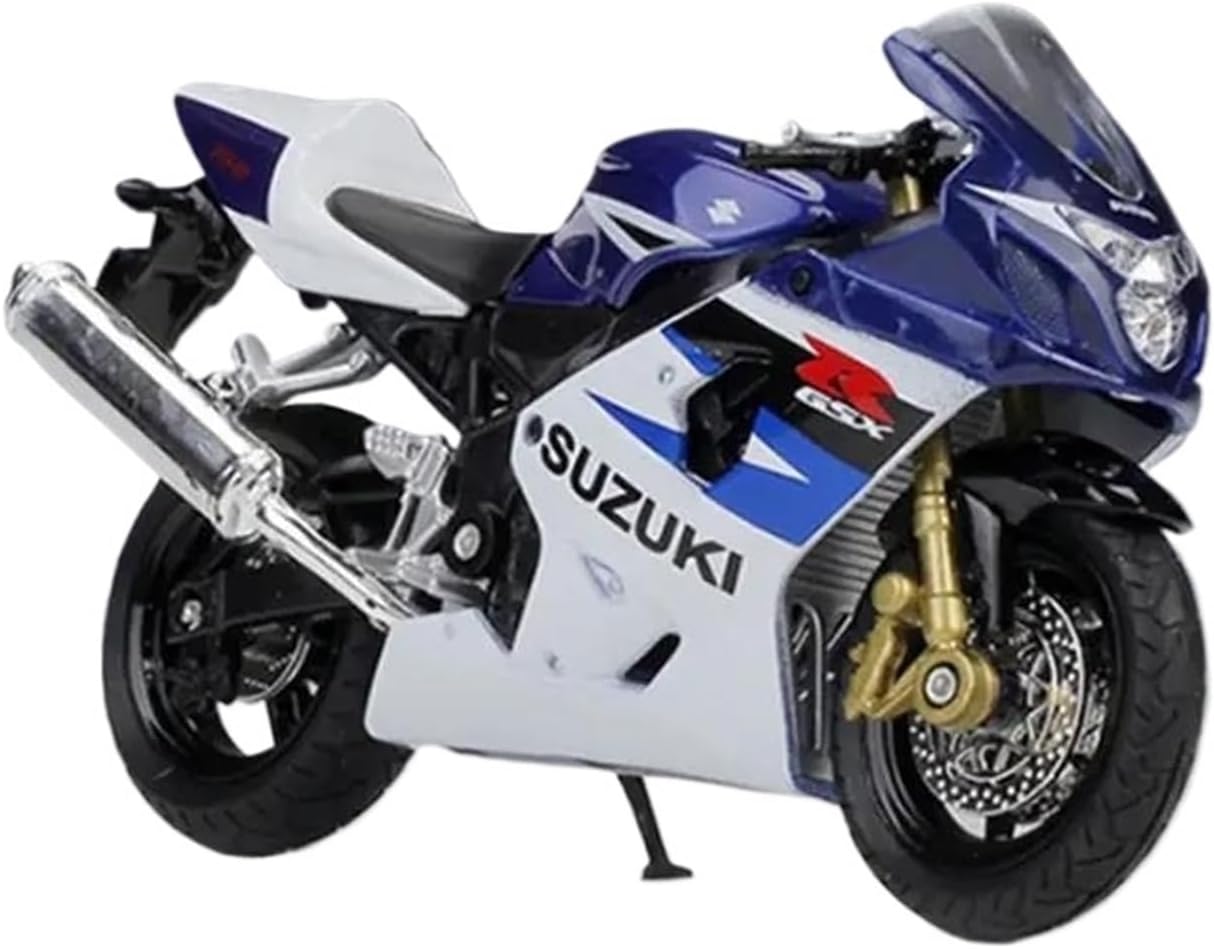 Mini Simulation Motorcycle Toys 1:18 for Suzuki GSX-R750 Alloy Sports Motorcycle Model Children's Toys Gifts Adult for Boys