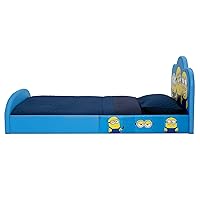 Vista 16 de Delta Children Jeep - Cama individual tapizada, color azul