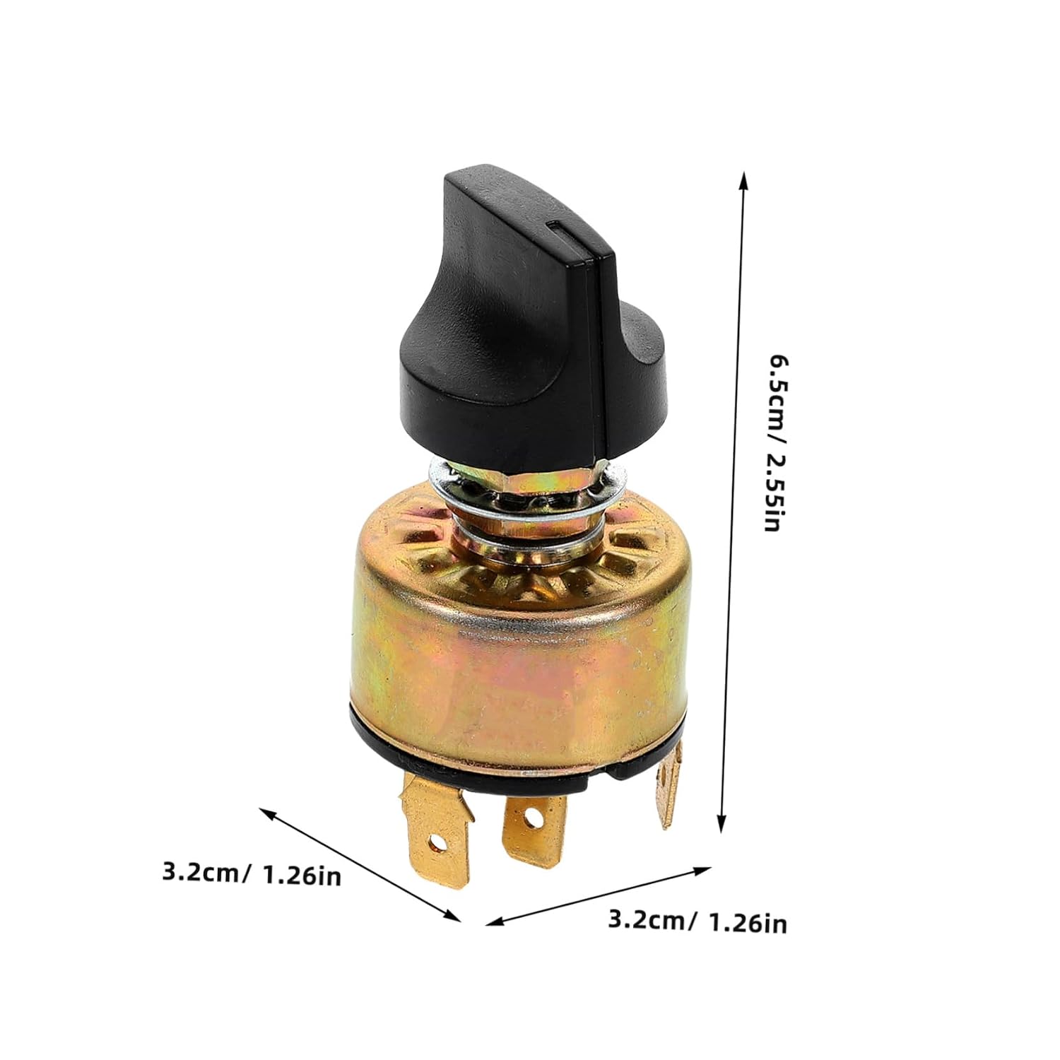 Alipis Climate System Knob Automotive Air Conditioning Switch Heat Temperature Setting Easy to Install
