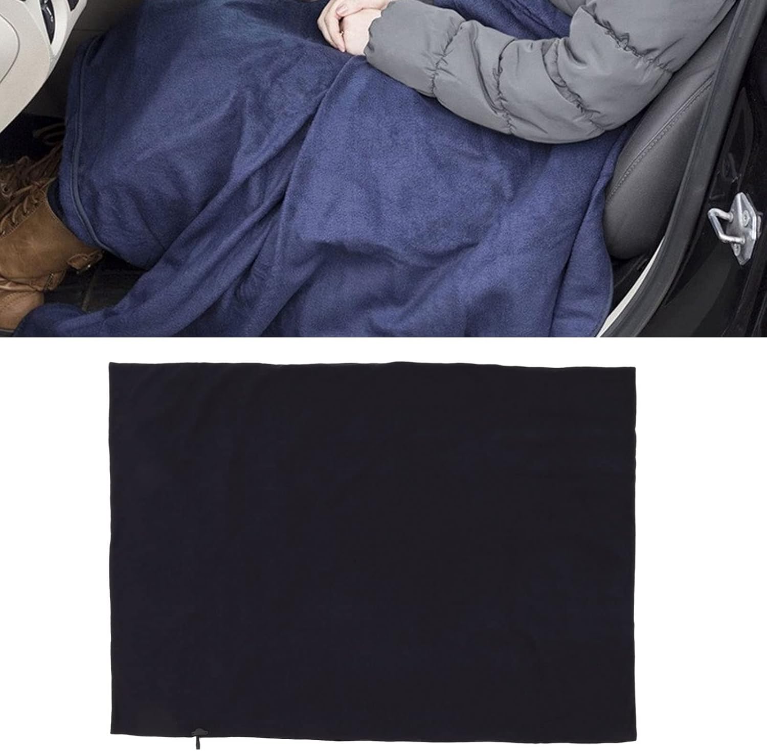 12V Car Heated Heating Blanket, 30W Electric Car Blanket for Trucks, Support Cigar Lighter Power Supply Constant Temperature and Fast Heating Function for Road Travel, Camping, Boat