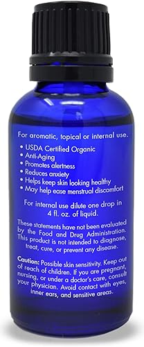 Miniatura 4 de Aceite esencial de albahaca orgánico, grado alimenticio  100% puro, aceite de albahaca, por Zongle Therapeutics, 1 OZ