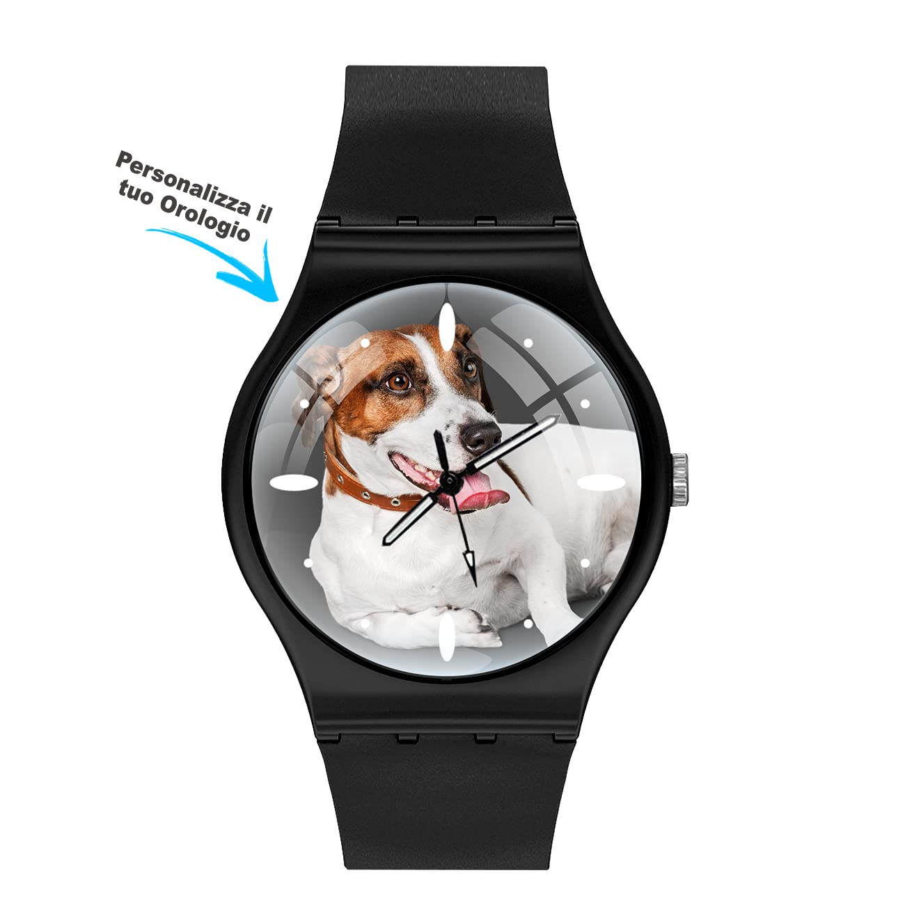 Orologio Personalizzato ultra leggero unisex - SOFT GUM - Stampa alta definizione