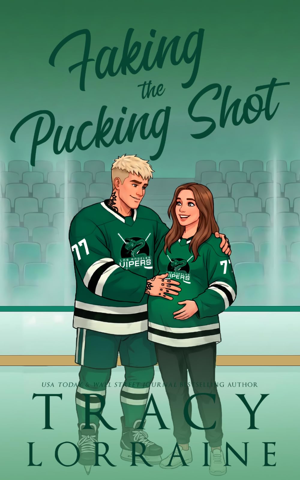 Faking the Pucking Shot: A Surprise Pregnancy Hockey Romance (LA Vipers Alternate Editions)