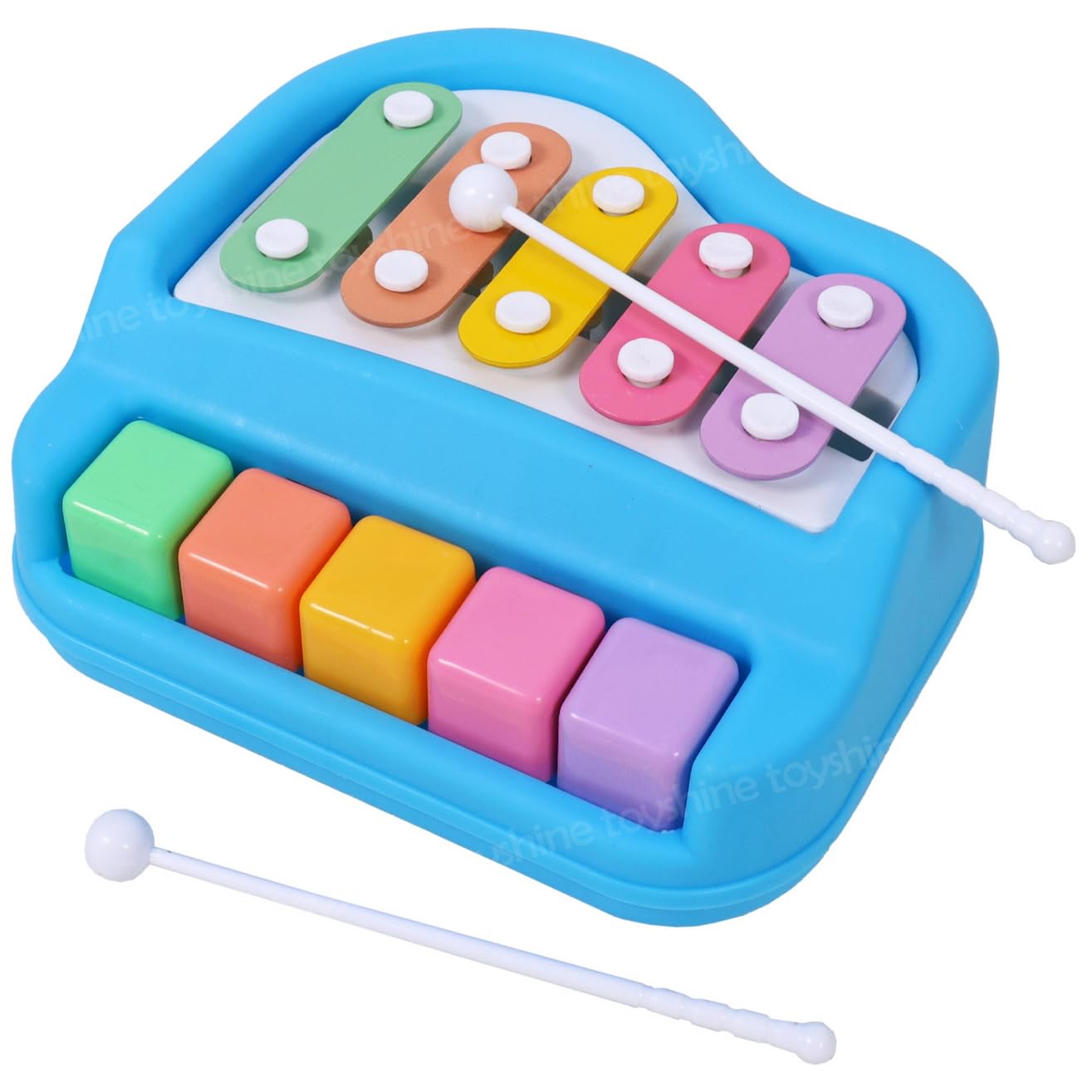 Toyshine Musical Xylophone and Mini Piano, Non Toxic, Non-Battery, Assorted Color (B01M7UMD4K) Amazon Price History, Amazon Price Tracker