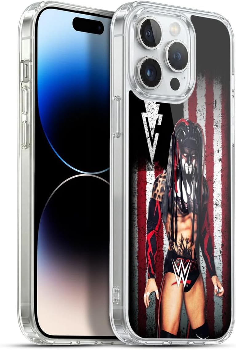 Head Case Designs Officially Licensed WWE Finn Bálor American Flag Superstars Gel Case [Military Grade Protection] Compatible with Apple iPhone 11 and Compatible with MagSafe