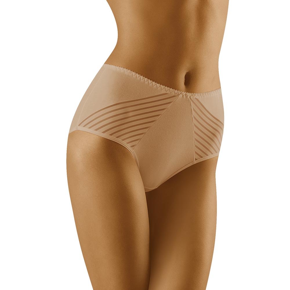 Wolbar Women's Briefs WB304, Beige,M