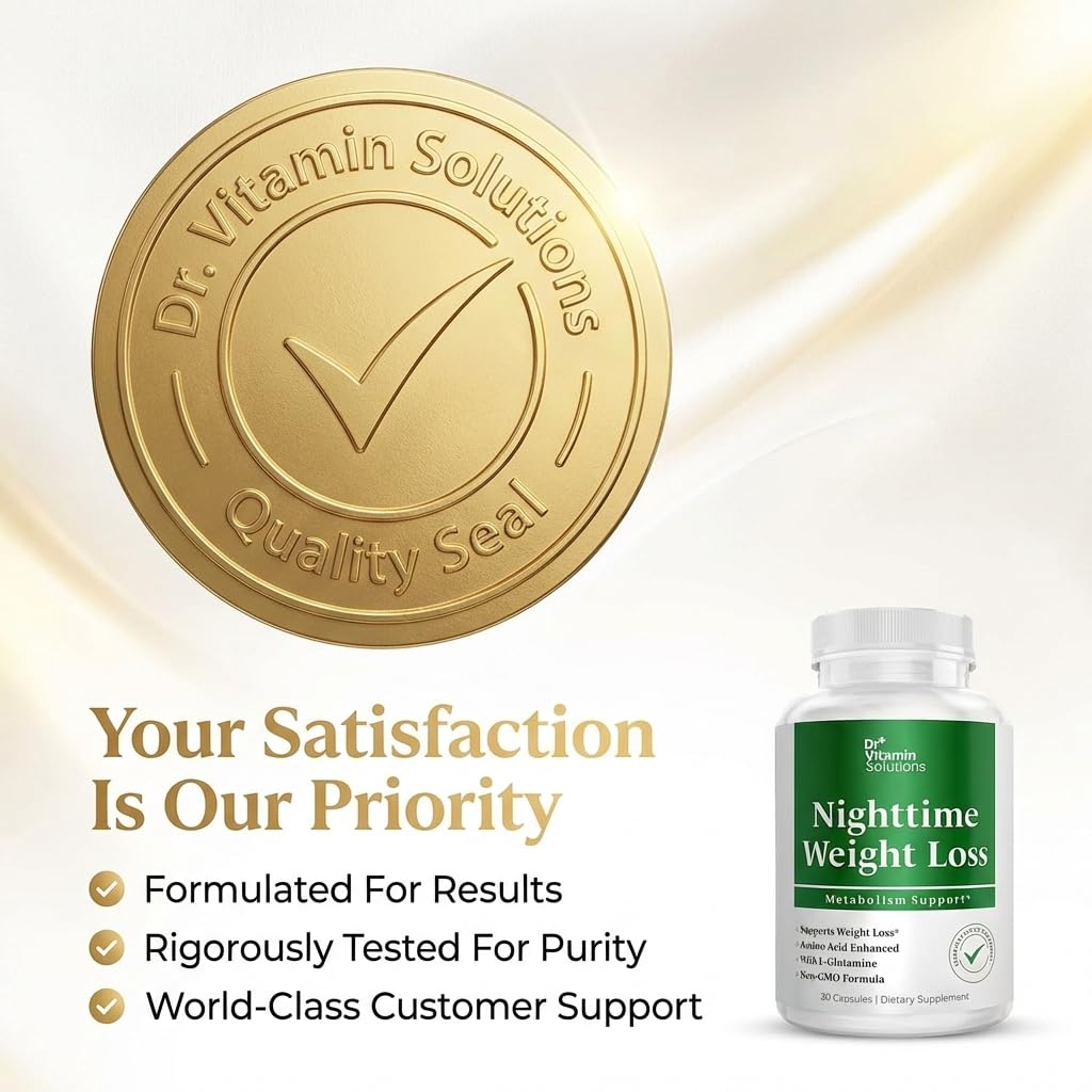 Nighttime Fat Burner Supplements - Appetite Suppressants for Weight Loss - Night-Time Fat Burner for Women and Men Supporting Sleep & Relaxation - Weight Loss Pills - 60 Capsules