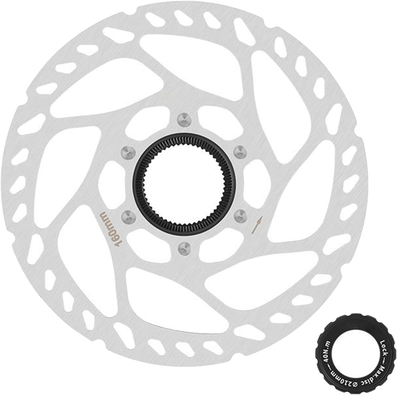 Stainless Steels Bike Disc Brake Rotor for Bicycles Road Bikes Mountain Bikes 140mm 160mm 180mm 203mm Disc Centerline