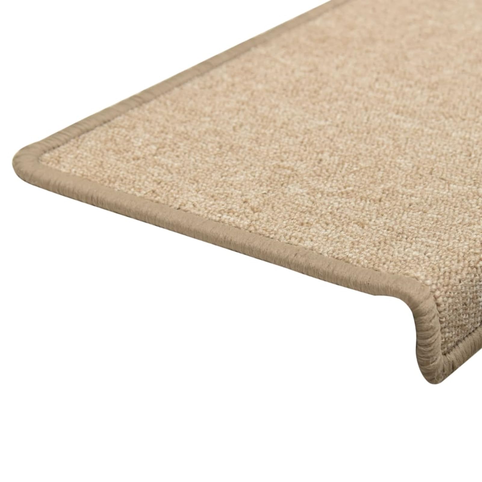 Paquete de 15 alfombrillas antideslizantes para peldaños de madera, alfombrillas de seguridad para niños, personas mayores y mascotas, color rojo mate (gris pardo)