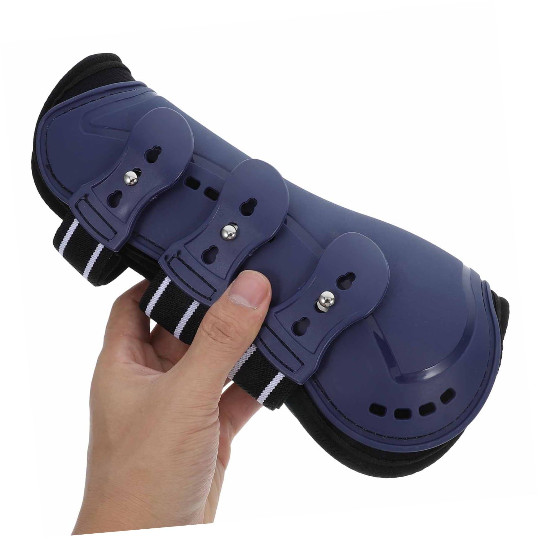 VICASKY 4stücke Pferdestiefel Beinschutz Für Pferd Wiederverwendbar Sehnenschutz Einstellbare Passform Schutz Für Vorder Und Hinterbeine Trainingsstiefel