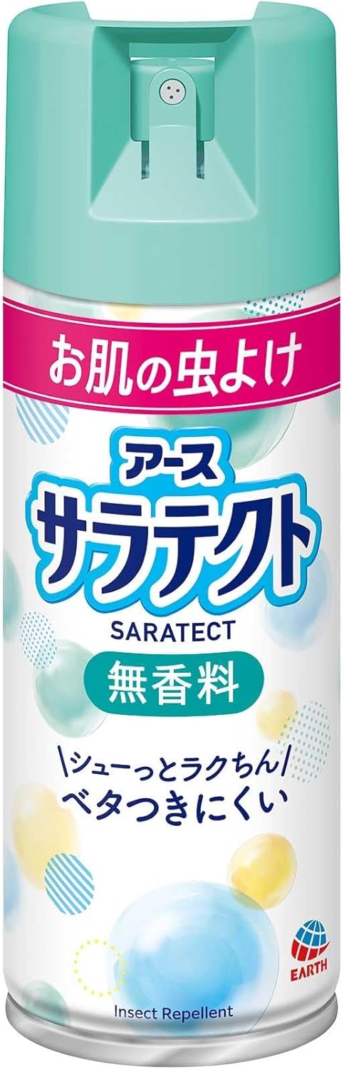 サラテクト 虫よけスプレー 無香料 サラサラ 大型 大容量 アウトドア 蚊 ブヨ トコジラミ 忌避 400ml