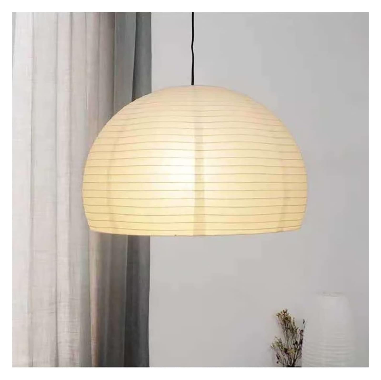 Lampada A Sospensione In Carta Creativa A Cupola, Lampada Da Soffitto In Carta Artistica Lampadario Decorativo In Carta for Camera Da Letto, Soggiorno, Sala Da Pranzo