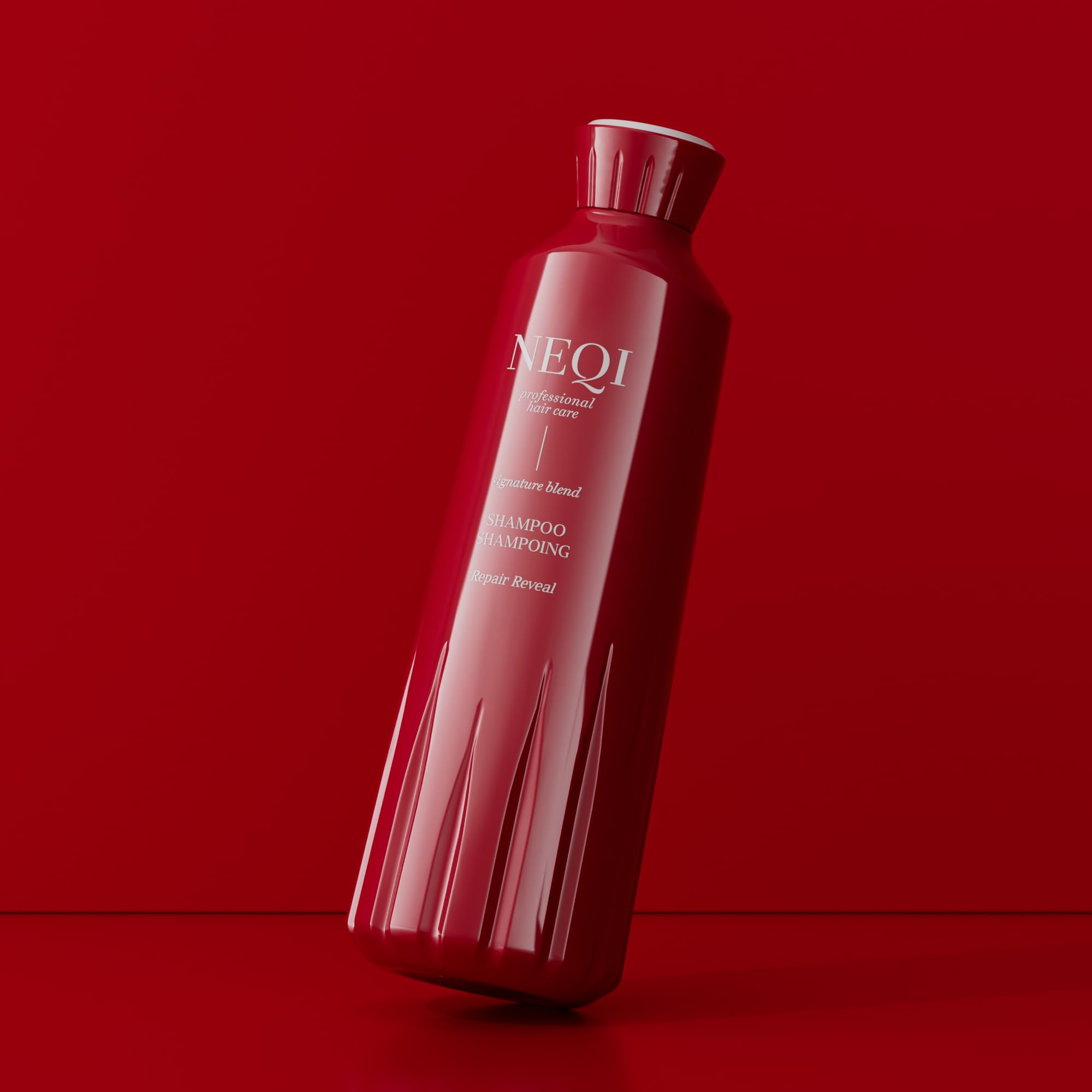NEQI Repair Reveal Shampoo | Naprawia głębokie uszkodzenia włosów, bez siarczanów, profesjonalna pielęgnacja w domu, 330 ml