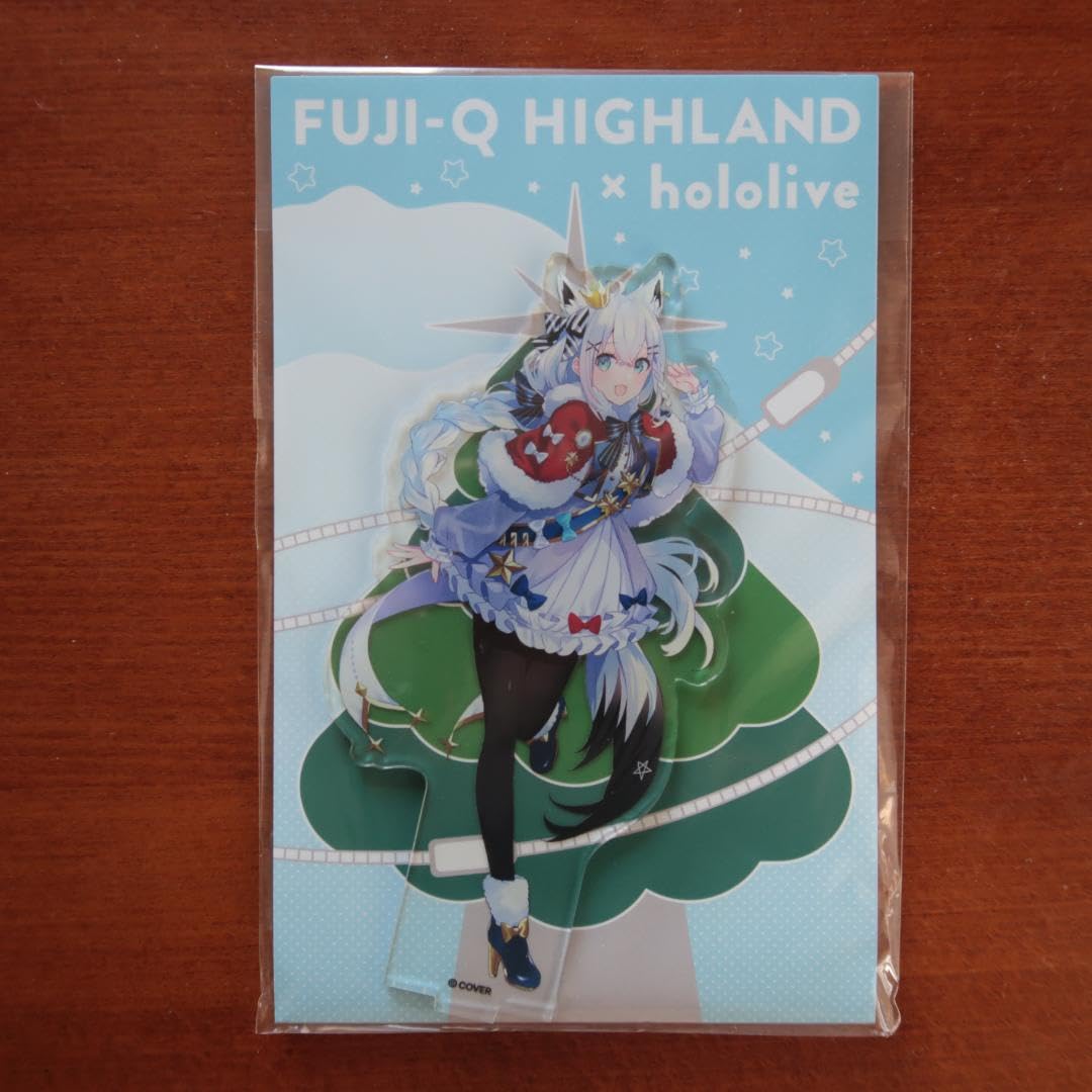 白上フブキ 富士急ハイランド アクリルスタンド 2種 【公式通販】