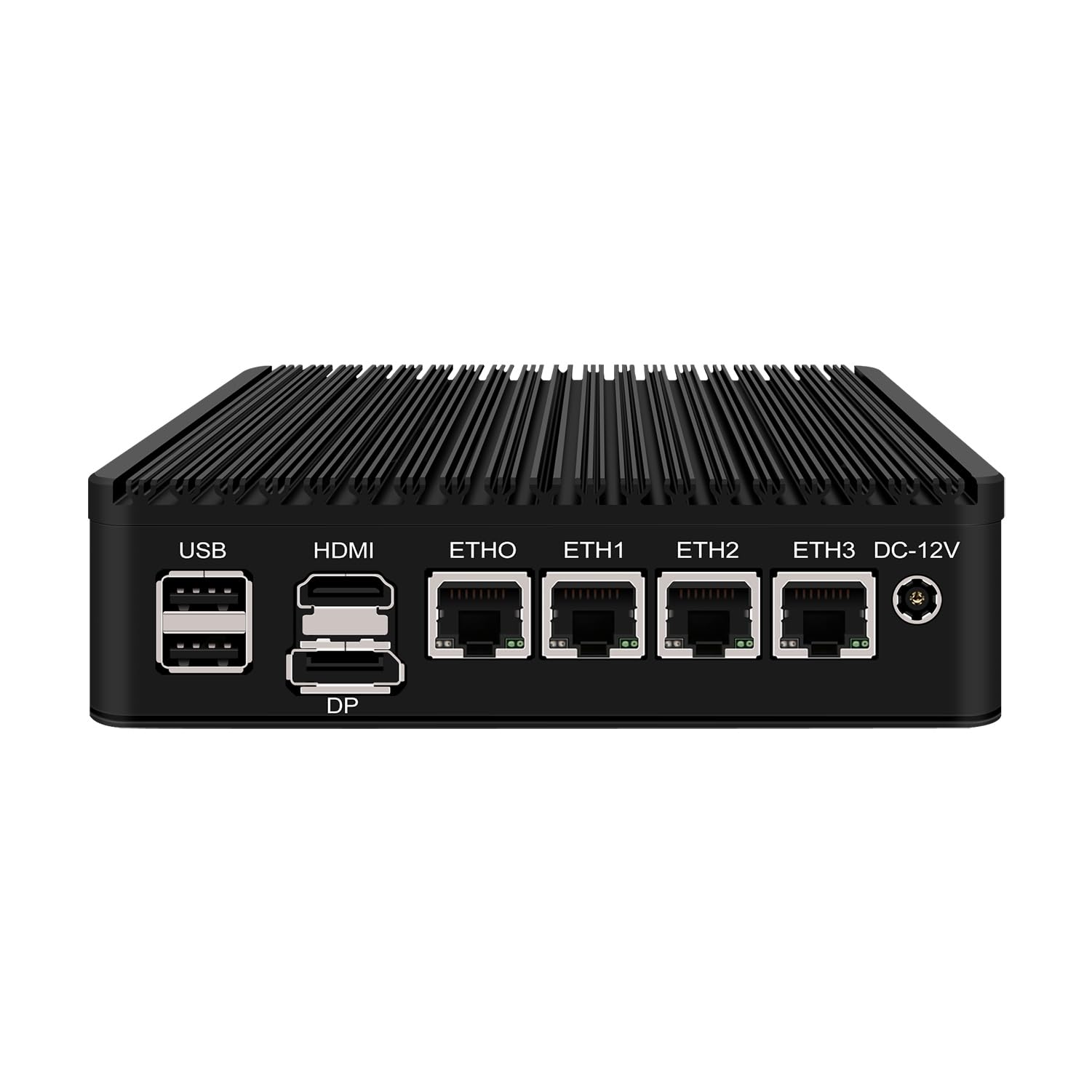 Micro Firewall Appliance, Mini PC, PFSense, Mikrotik, OPNsense, VPN, Router PC, N6005, RJ22, AES-NI, 4 x 2.5GbE I226-V LAN, Type-C, TF, M.2 WiFi Slot, 0 RAM, 0 Storage, Barebone No System