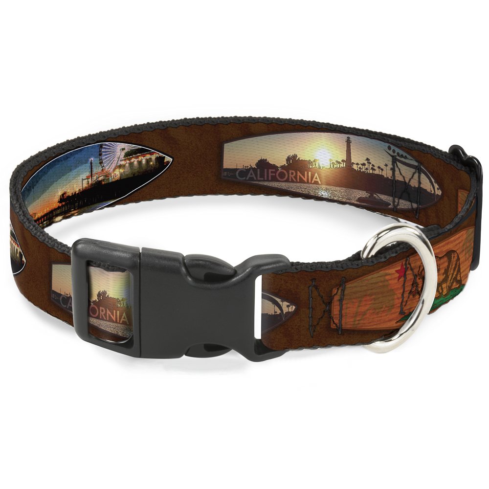 Collier pour chien surf Cali pour les balades à la plage et au parc