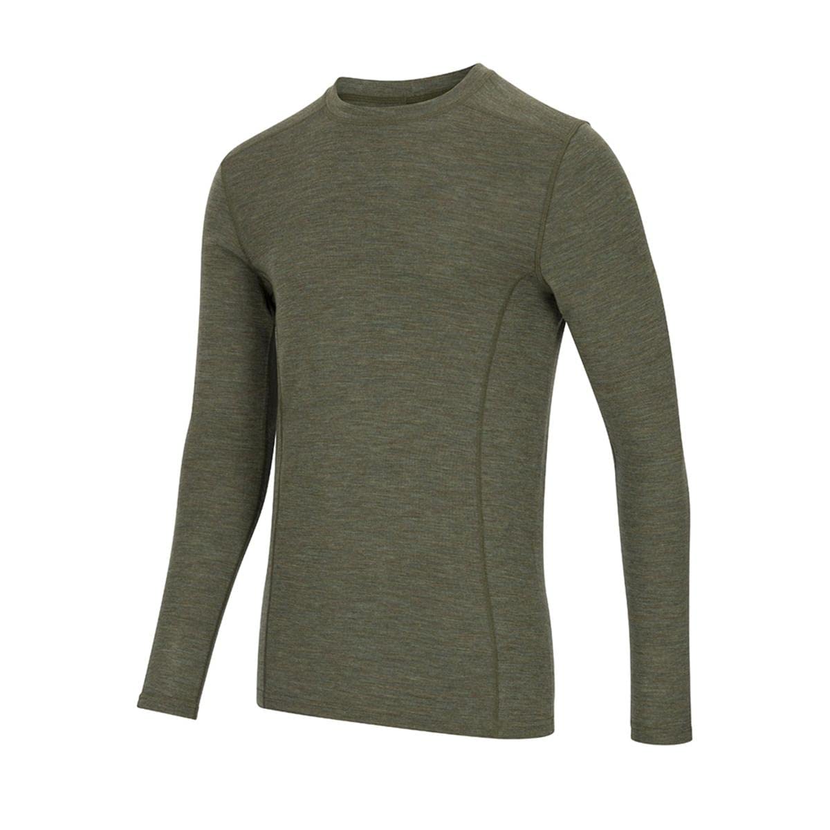 Hoggs of Fife 100% Merino Wool Crew Neck Base Layer Long Sleeve