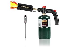 POWERFUL Grill Torch Lighter, Campfire Starter, Kitchen Torch for Cooking Searing