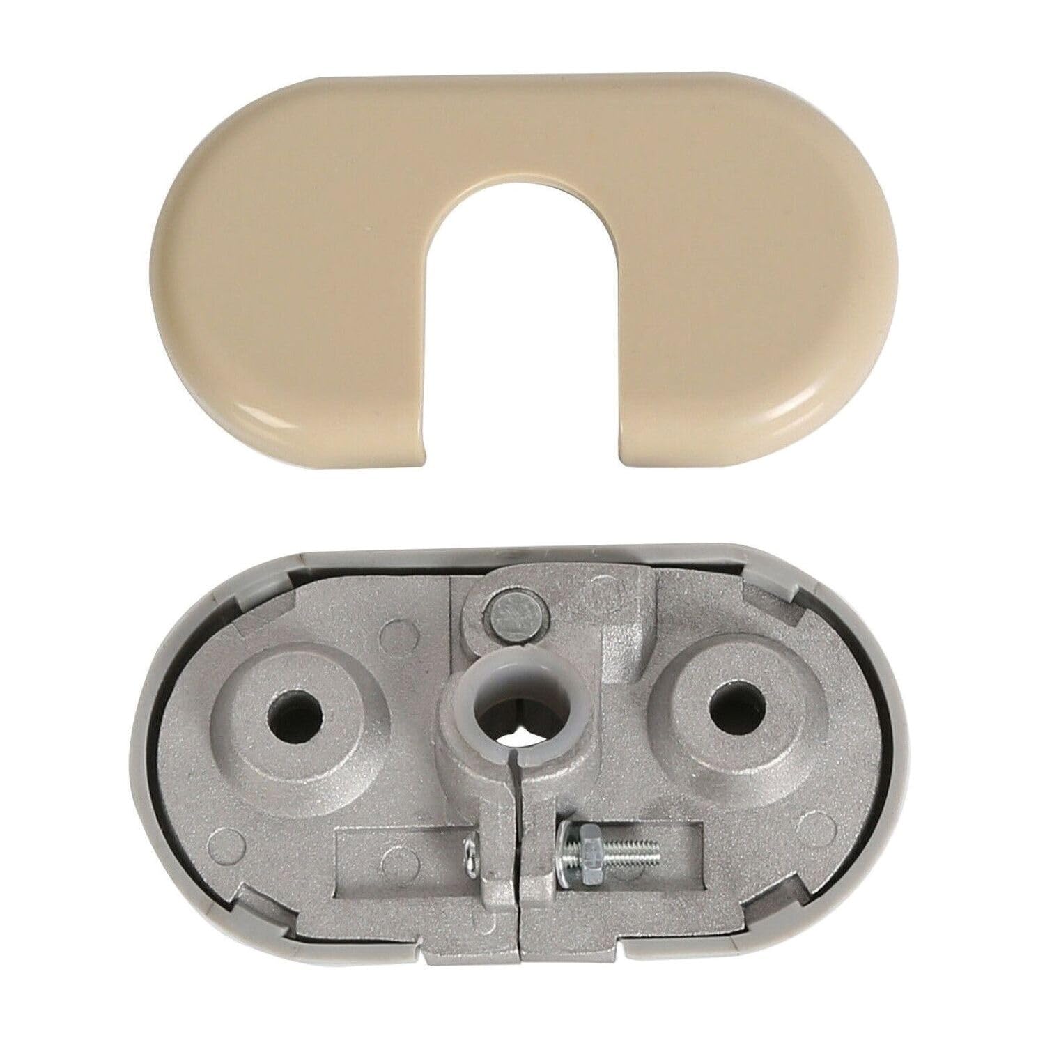 BKFUJJB Passenger Right Sun Visor Mount Repair Kit Aluminum Plastic Steel for Ford for Explorer 2002-2005,for Lincoln for Aviator 2003-2005 at-