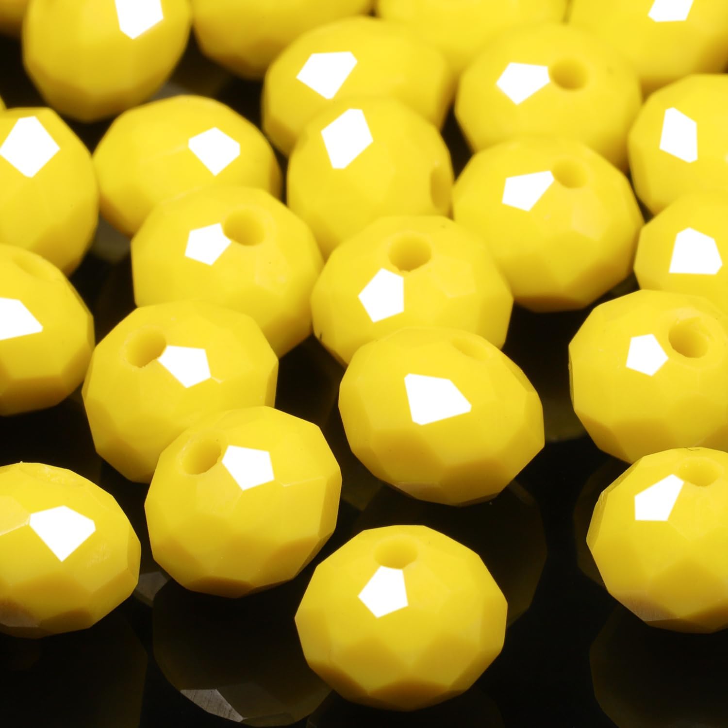 NITOPUPU 60PCS 8mm Superior Natural Porcelain Jade Flat Beads for DIY for Jewelry Making Sufficient for Your Daily Use