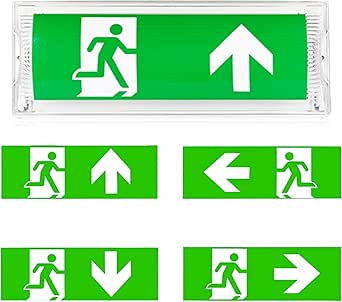 nooduitgang pictogram links/rechts | Verkeerd Geleverd