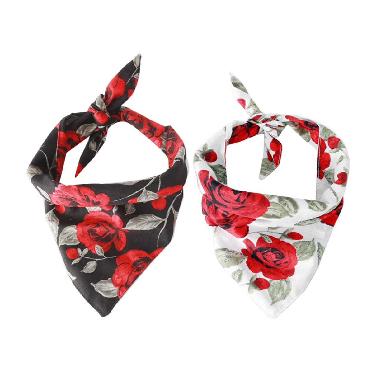 POPETPOP 4 Stück Hund Taschentuch Geschenkschmuck Hundehalstuch Klein Haustier-valentinsbandana Dreieck Lätzchen Hund Welpen Valentinsgrußbandana Bandanas Für Haustierhunde Schal Halloween