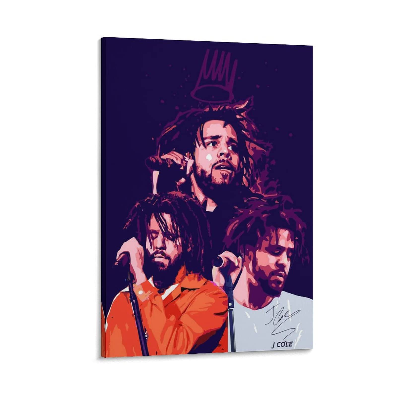 Painting J Cole Wall Tapestry J Cole Canvas Print Home Decorations