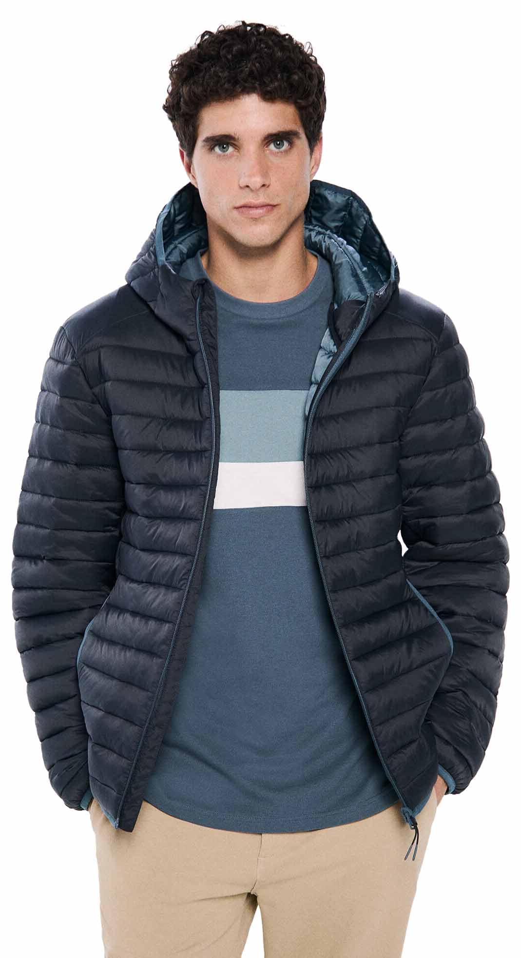 Springfield kurtka Mężczyźni 3ic Chaqueta Acolchada Cap