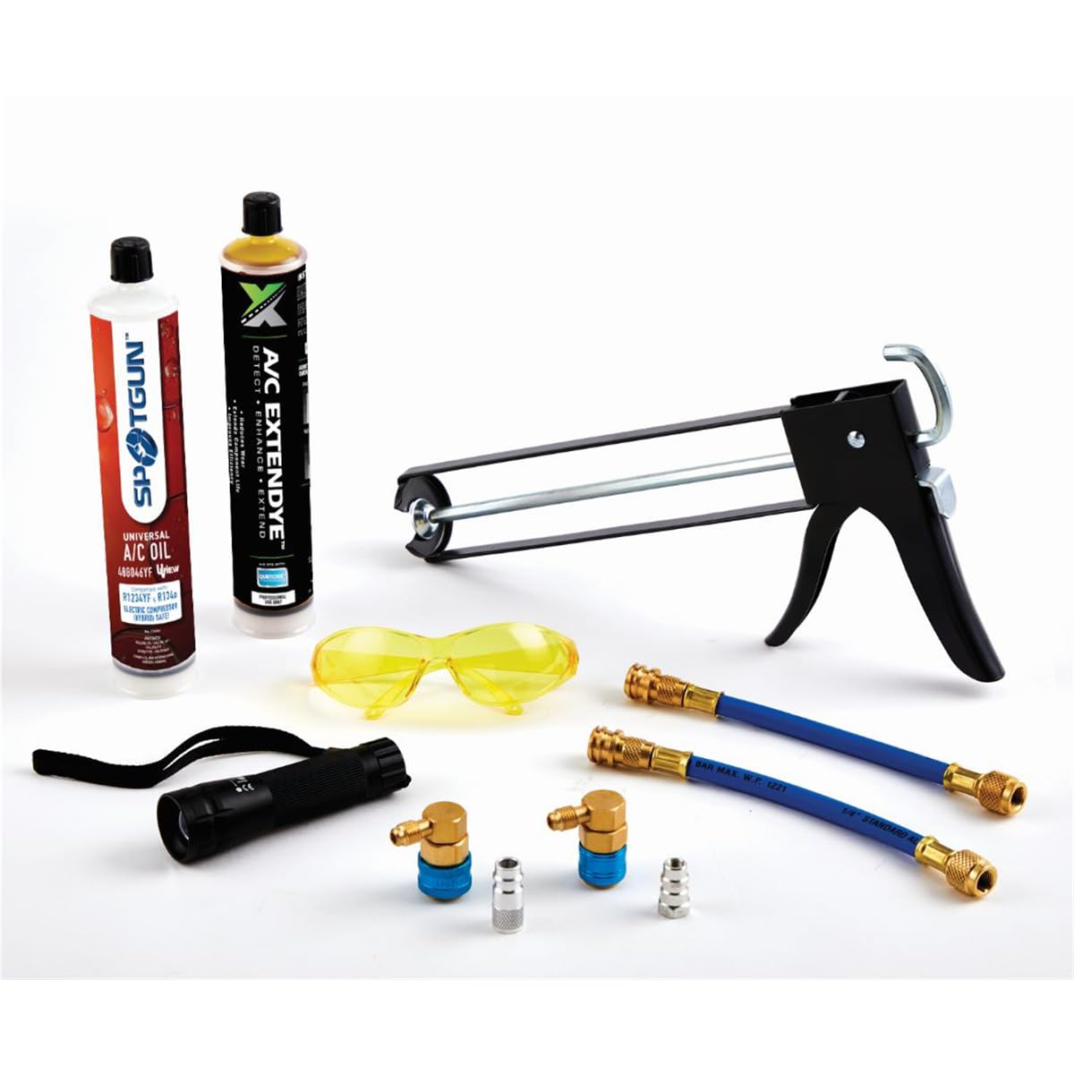 Amazon.com: UView 490200 SpotGun Injection Master Kit, A/C System